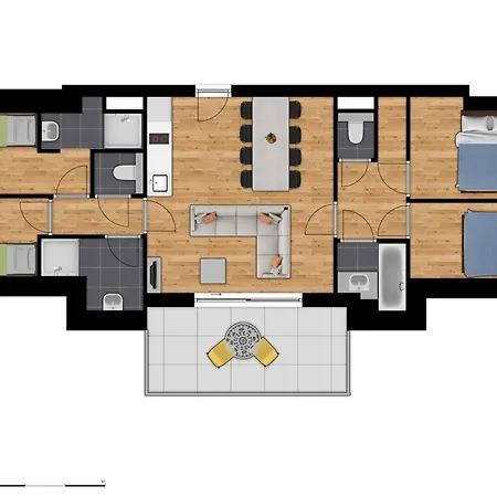 Apartman Westende - *